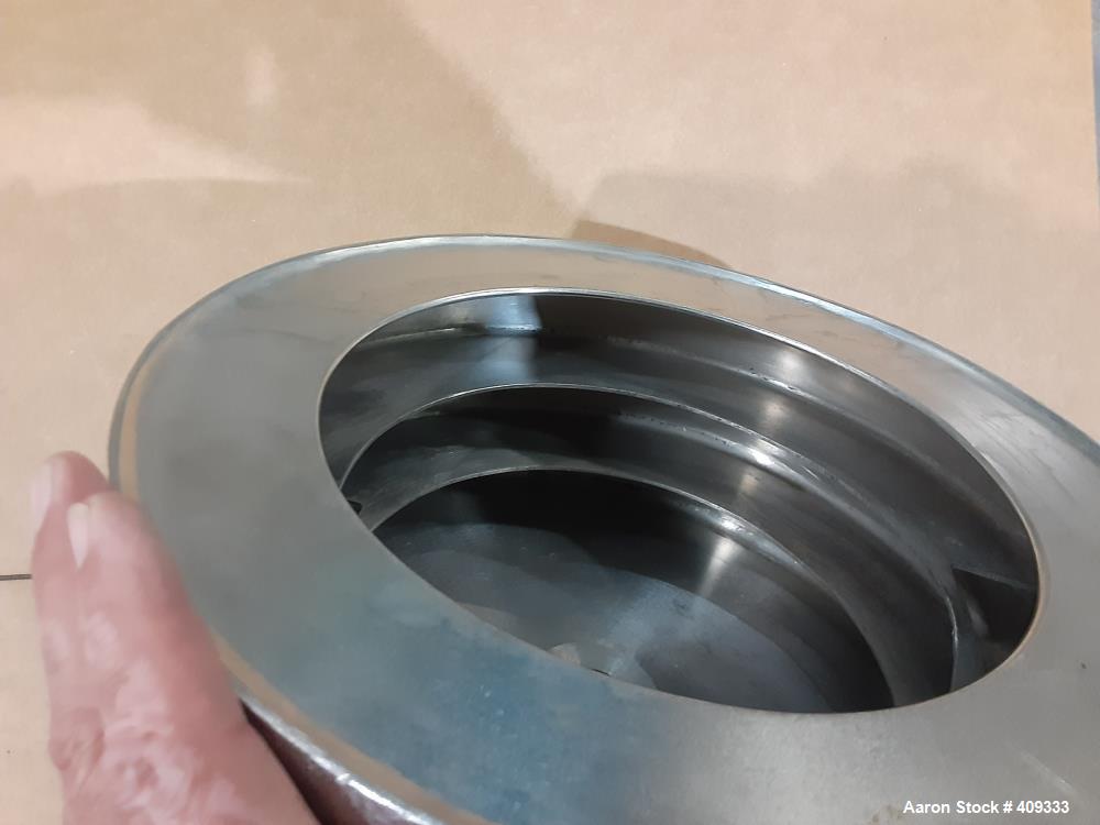Used Sharples  Stainless Steel 12'' x 6'' Solid Wall Basket